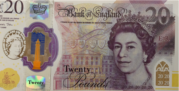 Fake £20 Notes Circulating in Jersey